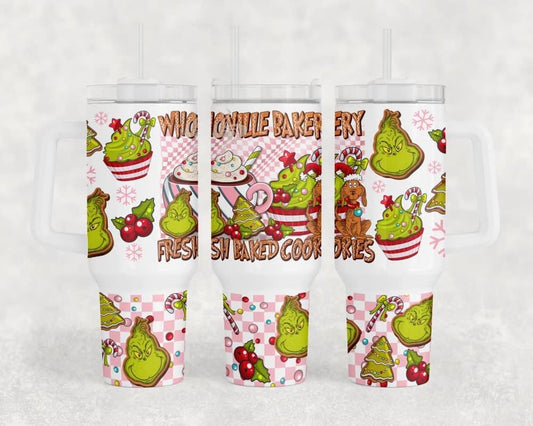 Who Fresh Baked Cookies 40oz Tumbler Sub Print