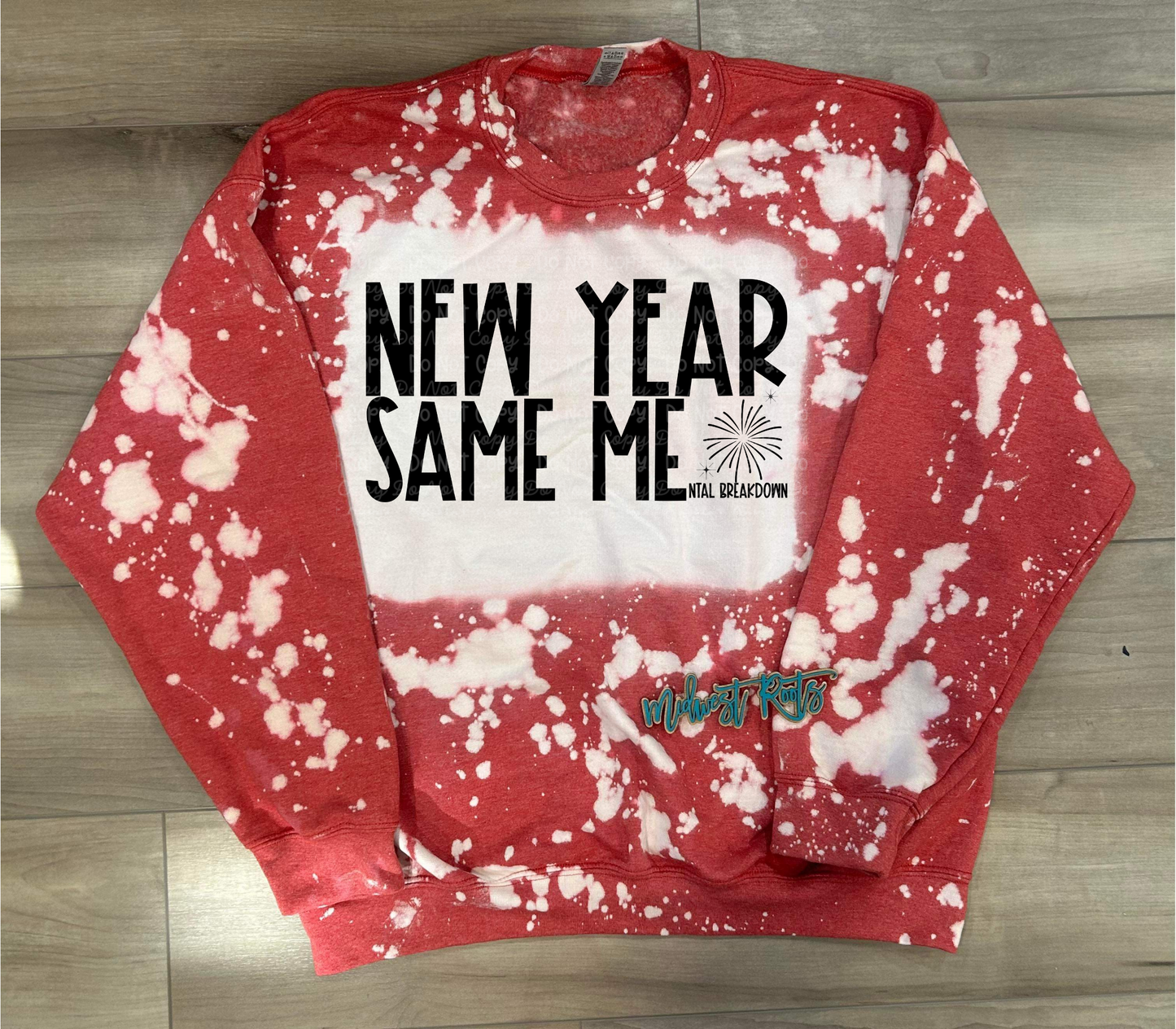 New Year Same Mental Breakdown Sub Print