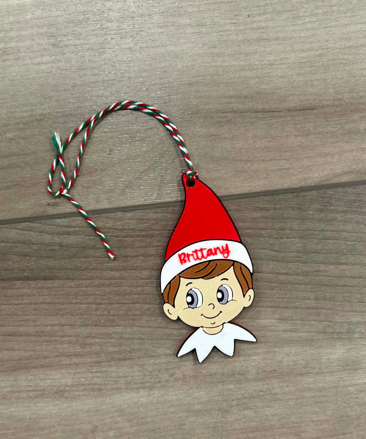 3D Printed Elf Ornament