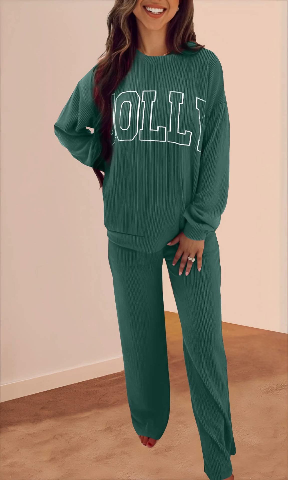Pre Order Jolly Sweatshirt and Pants Set