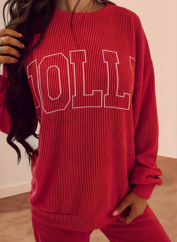 Pre Order Jolly Sweatshirt and Pants Set