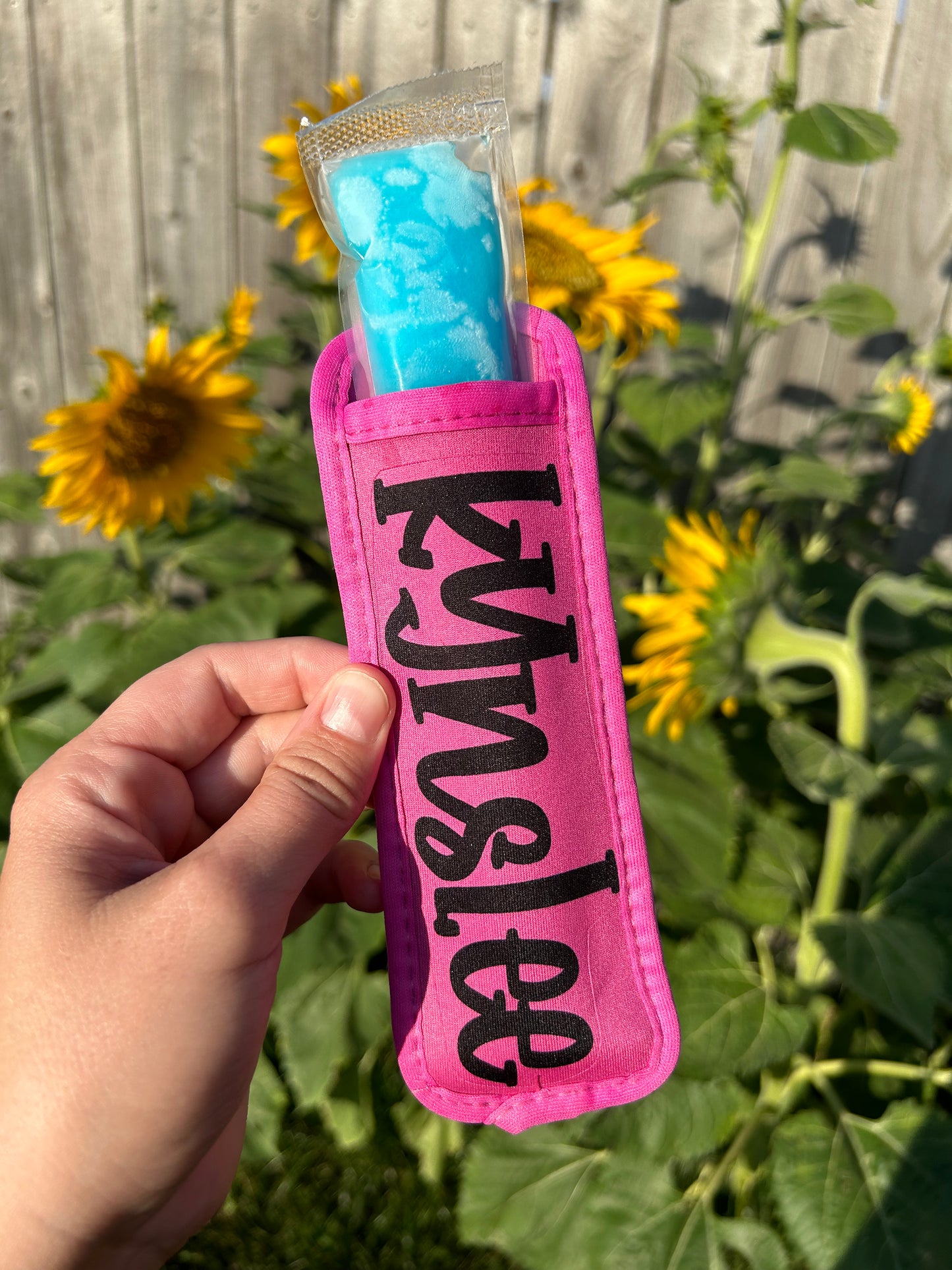 Personalized Freezie/Popsicle Holder
