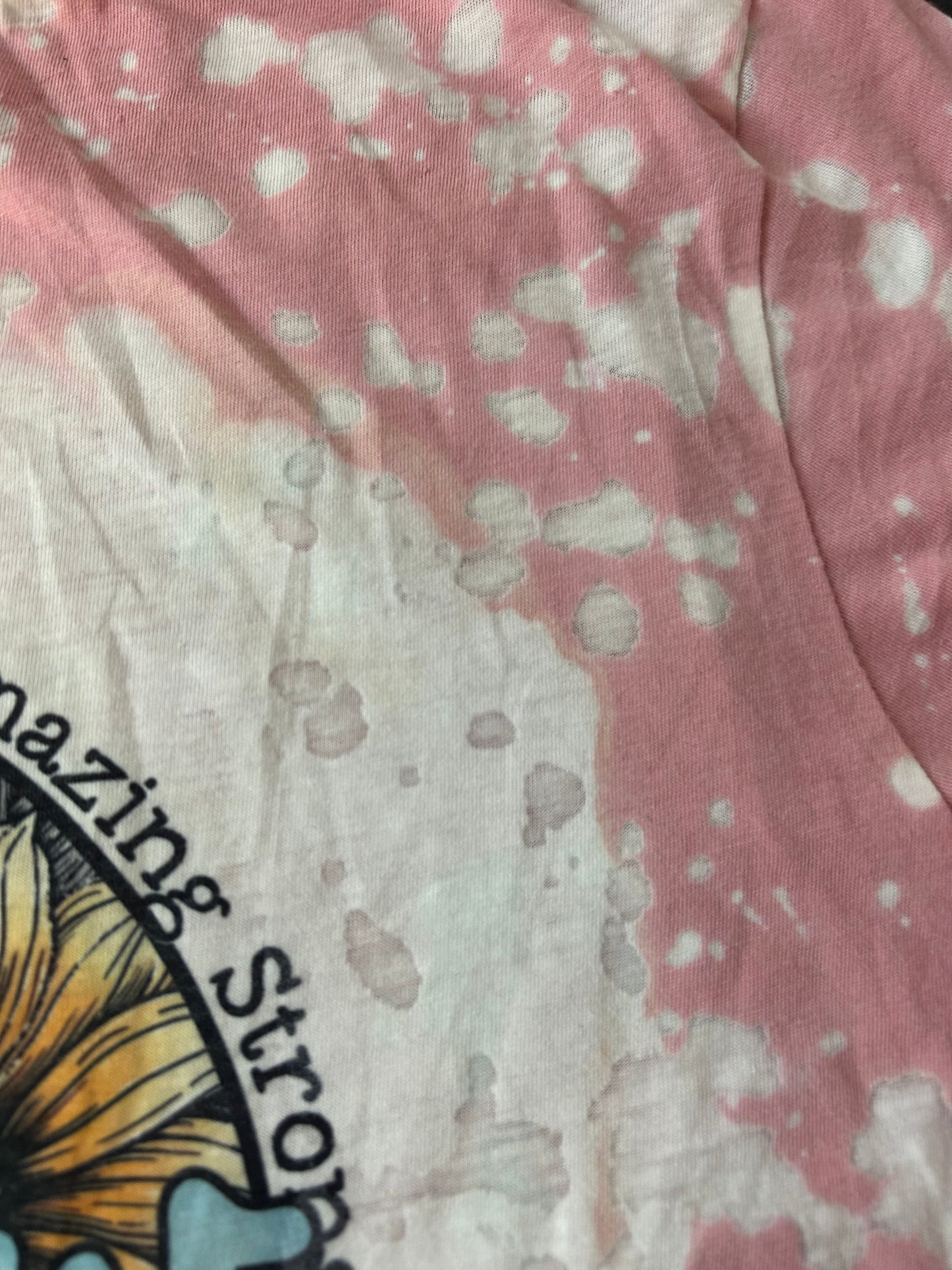 RTS Memaw Bleached Imperfect Top in Orchid