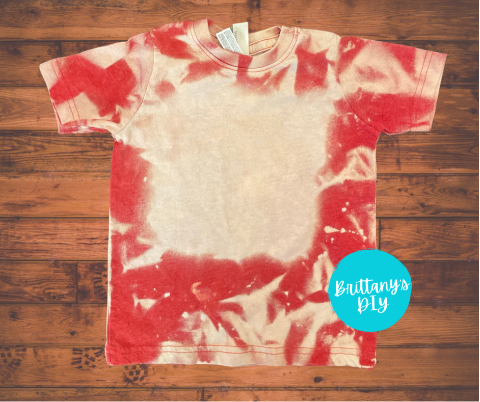 Blank Bleached infant Onesie t-shirt