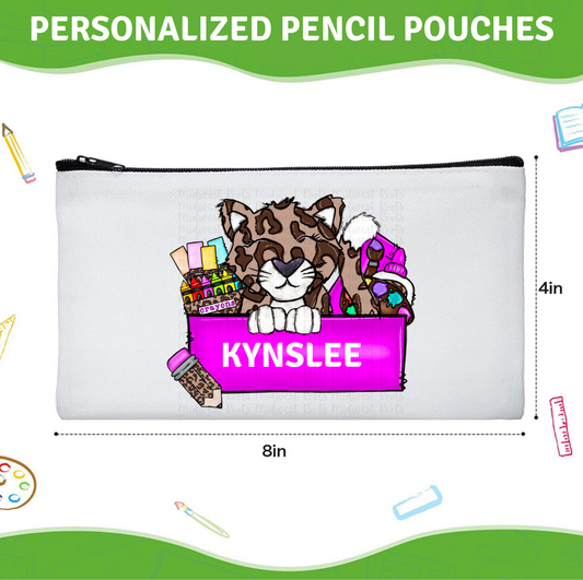 Personalized Pencil Pouches