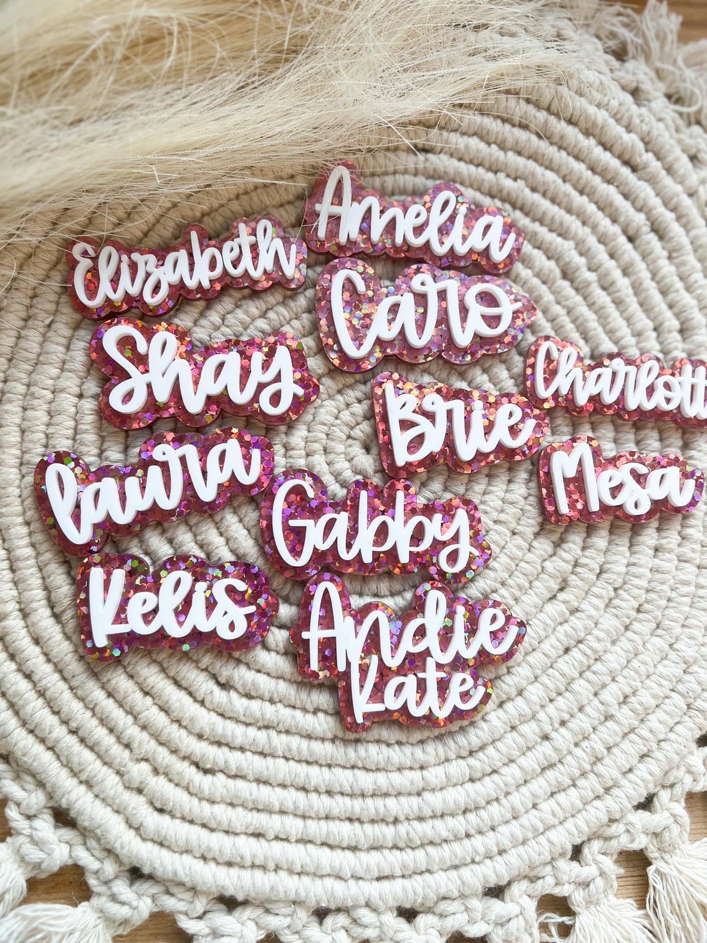 Personalized Hair Clips