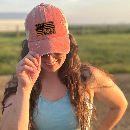 WS Completed In My Small Town Hat