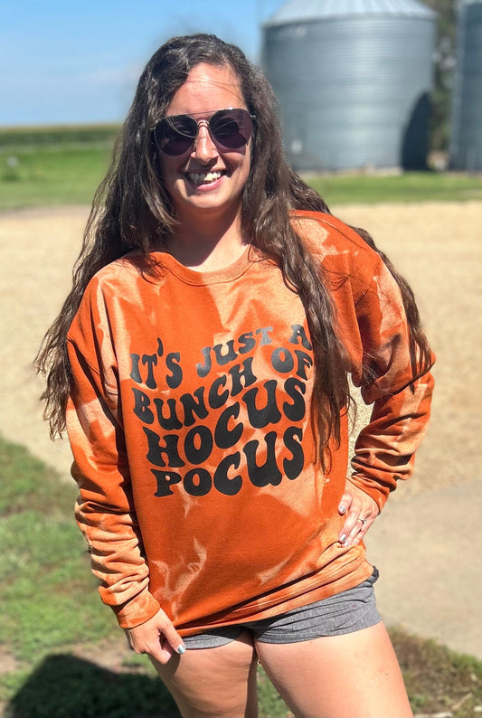 RTS Just a Bunch of HP Sweatshirt in Texas Orange