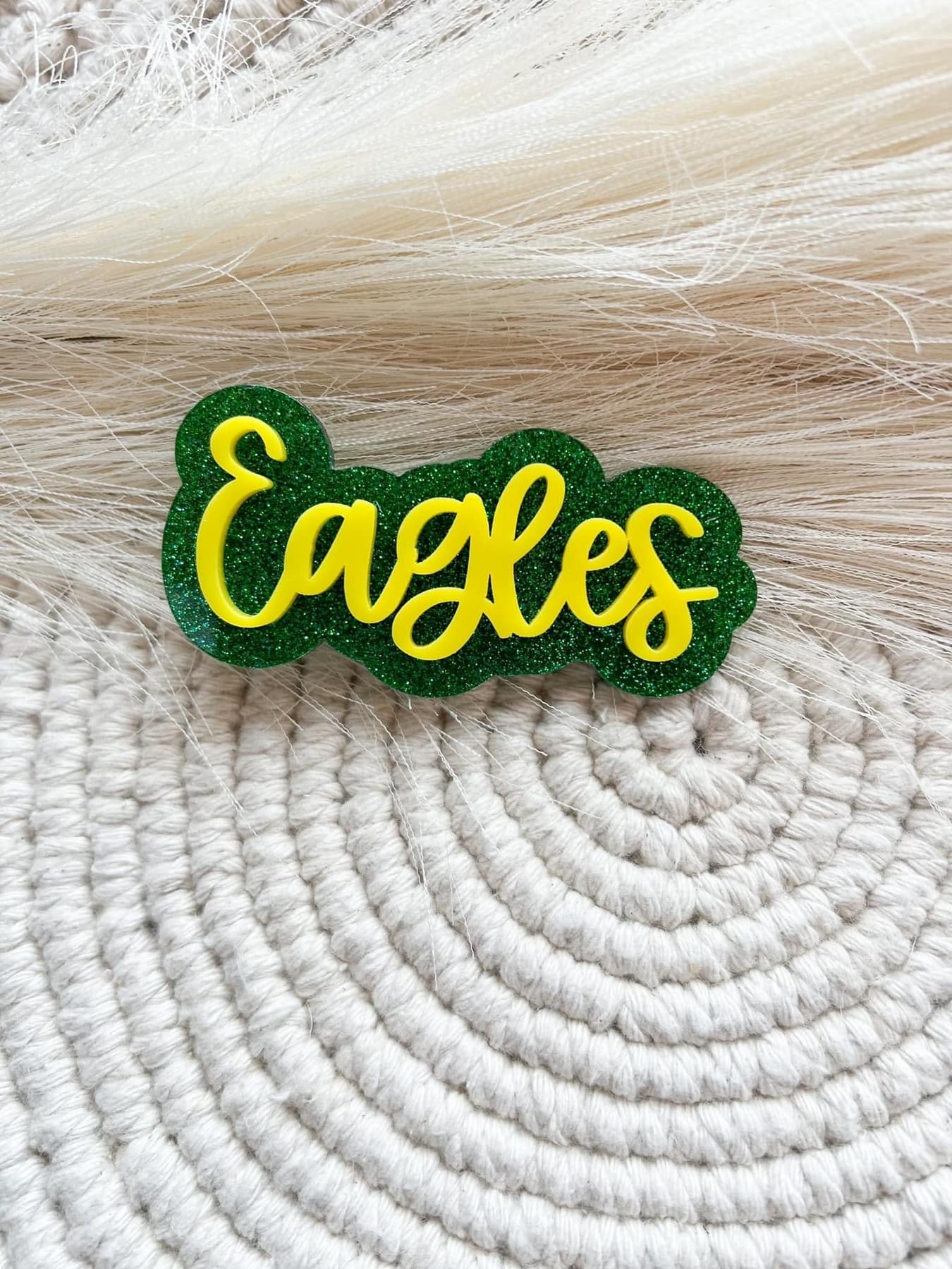 Personalized Hair Clips