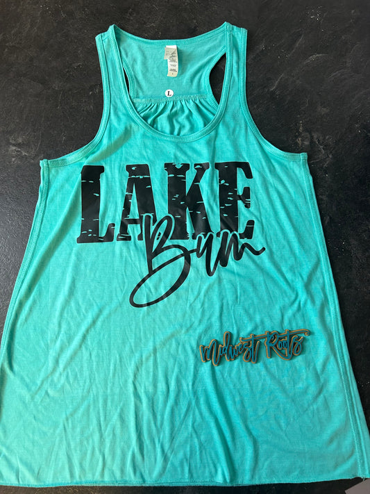 RTS Lake Bum Tank Top in Teal