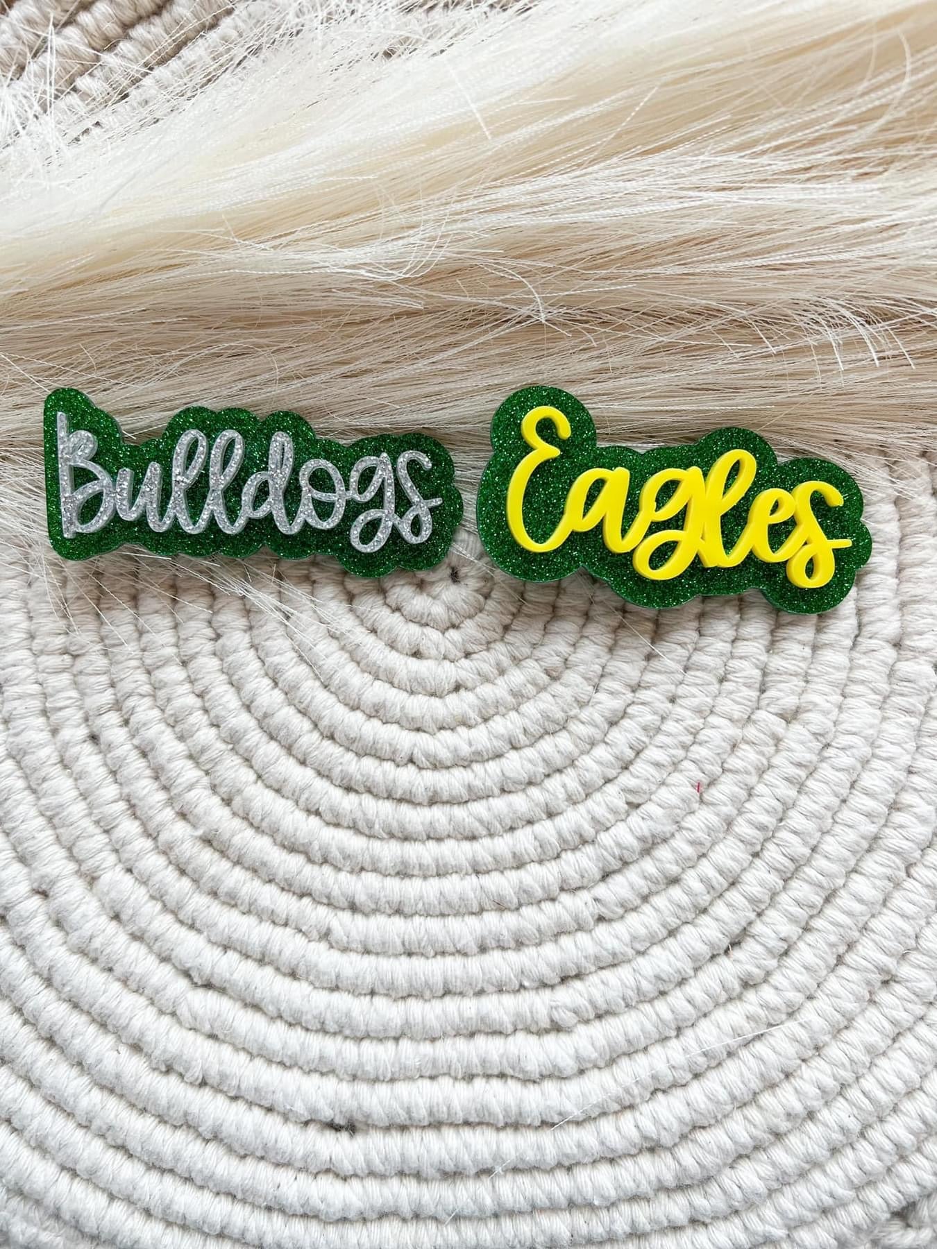 Personalized Hair Clips