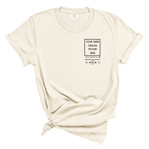Worlds Greatest Custom Drawn Top