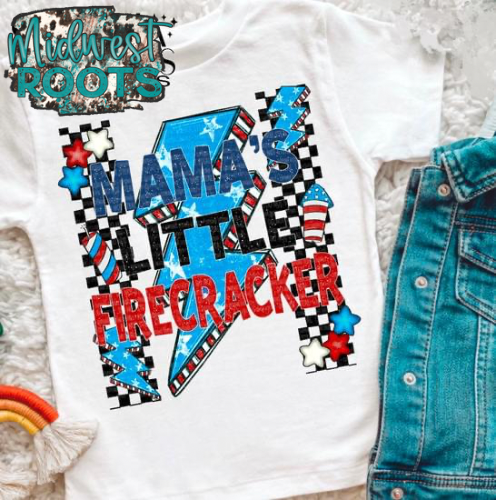 WS Completed Mama’s Little Firecracker Top