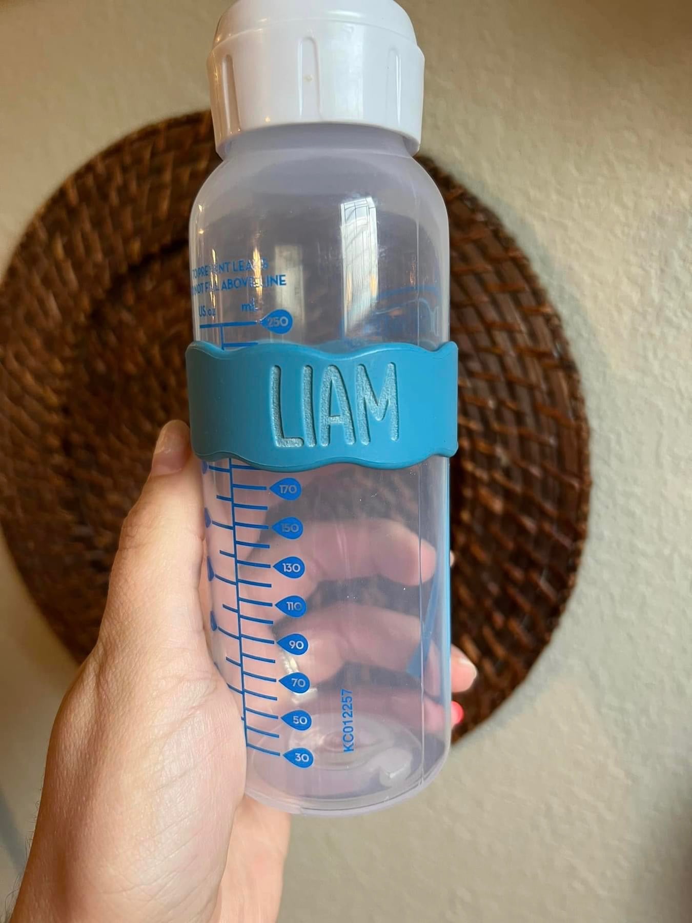 Engraved Silicone Bottle Bands