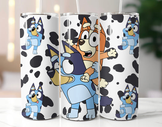 Blue Dawg Cow Kids Sippy/Water Bottle