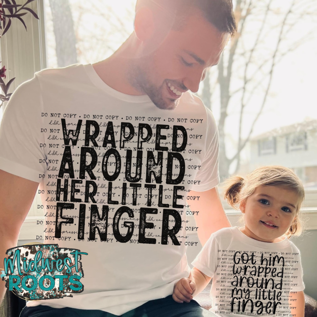 Wrapped Around Her Little Finger Stacked Top