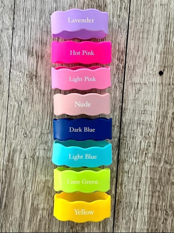 Engraved Silicone Bottle Bands