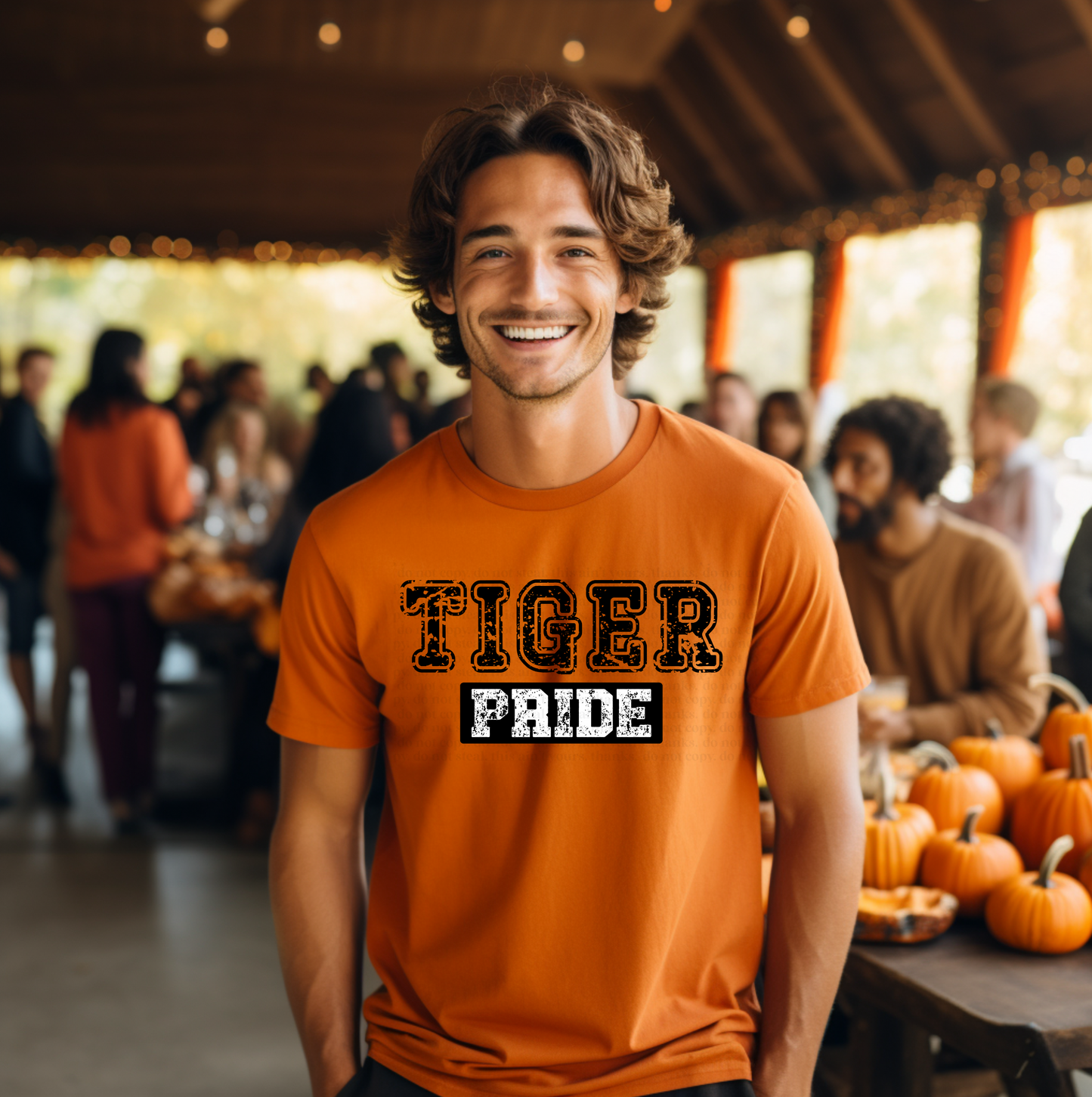 Tiger Pride Sublimation Print