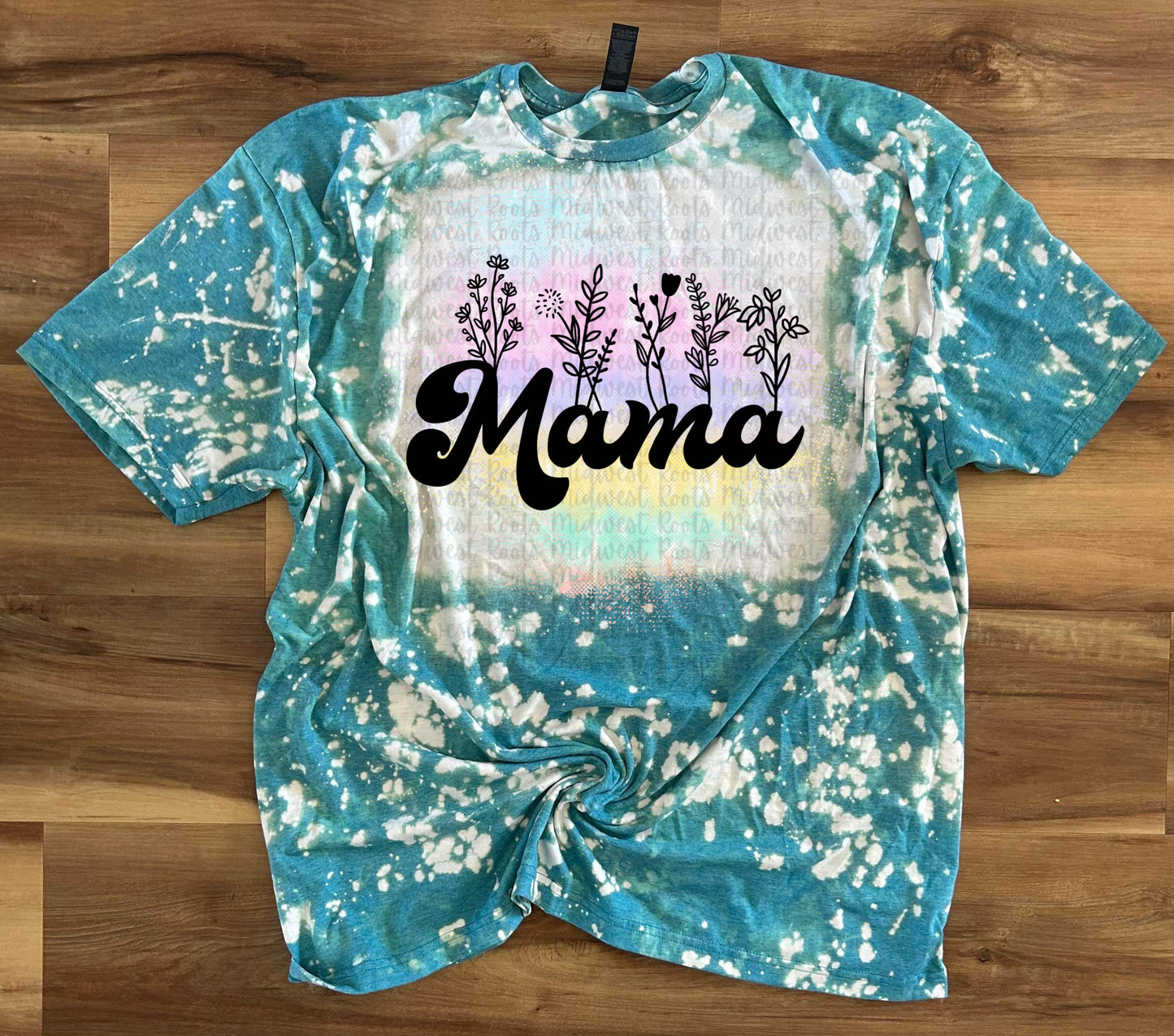 Mama Flower Sublimation Print