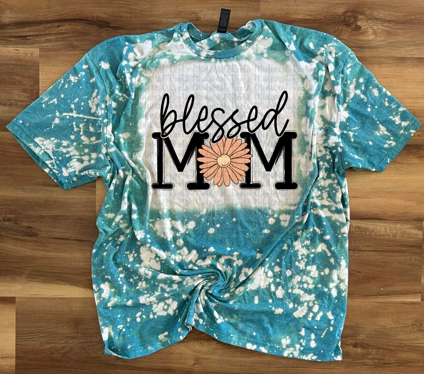 Blessed Mom Sunflower Top