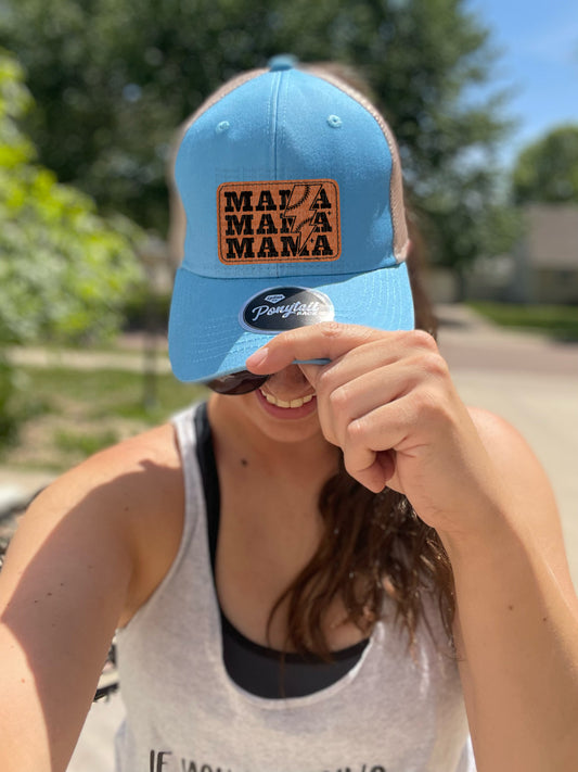 Softball Mama Bolt Hat