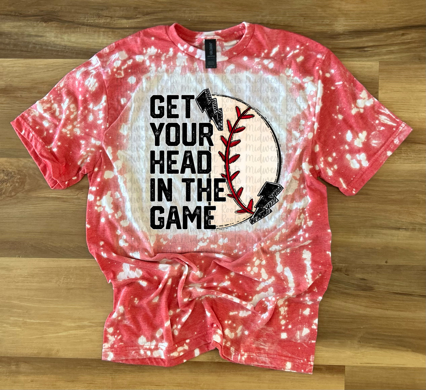 Get Your Head In The Game Baseball Top