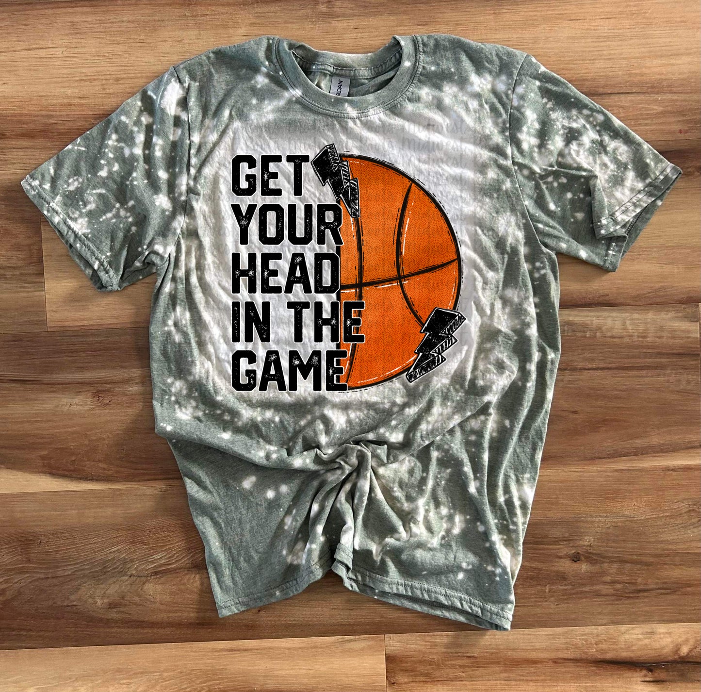 Get Your Head In The Game Basketball Top