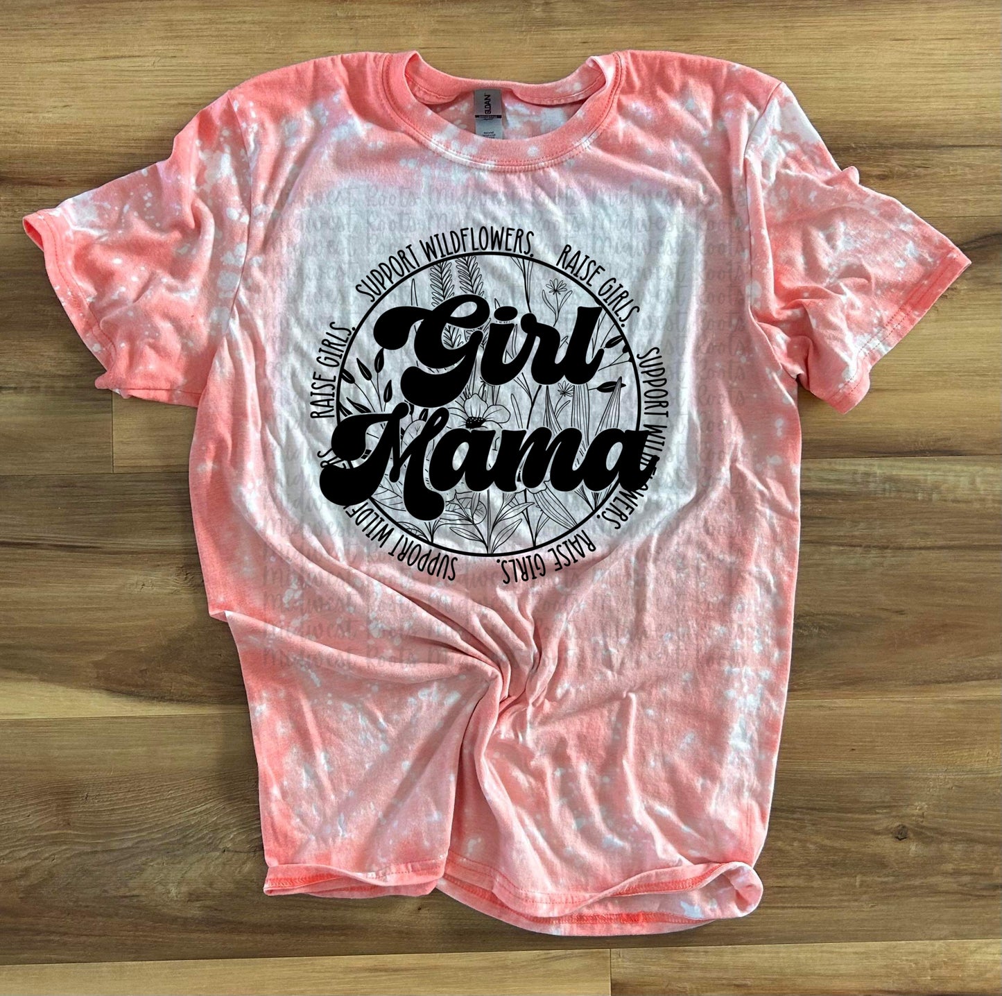 Girl Mama Support Wildflowers Top