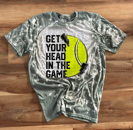 Get Your Head In The Game Tennis Top