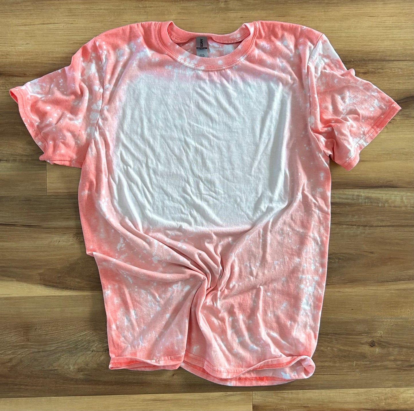 Blank Bleached T-shirt in Heather Royal