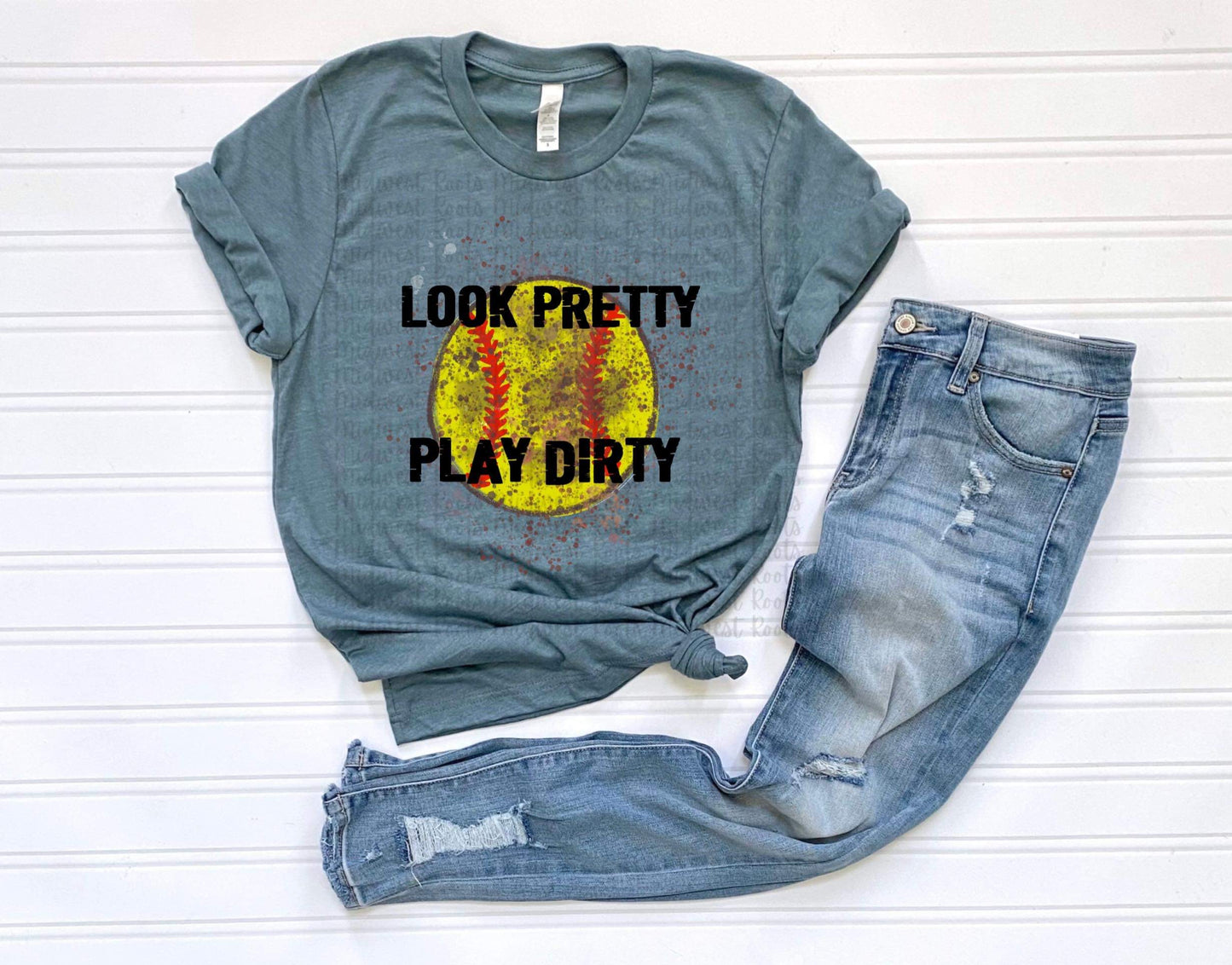 Look Pretty Play Dirty Top