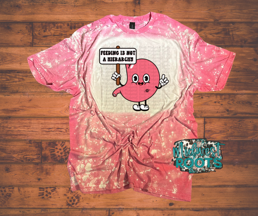 Feeding is not a Heirarchy Top