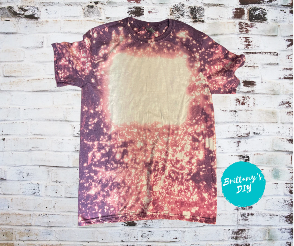 Mama and Mini Rainbow Bleached Shirt Set