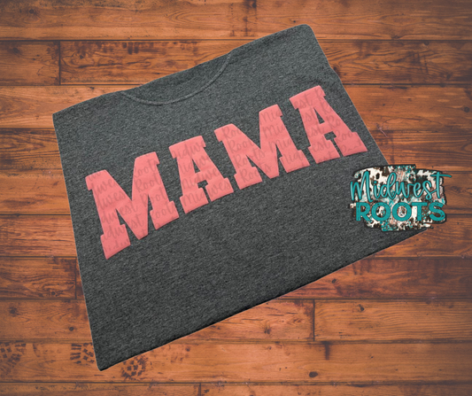 WS Completed Pink Mama Puff Print Top