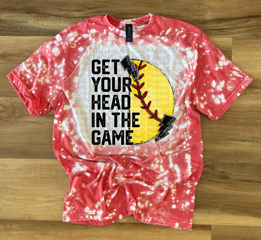 WS Get Your Head in the Game Softball Top