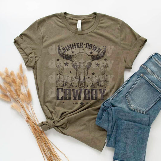 Simmer Down Cowboy Top