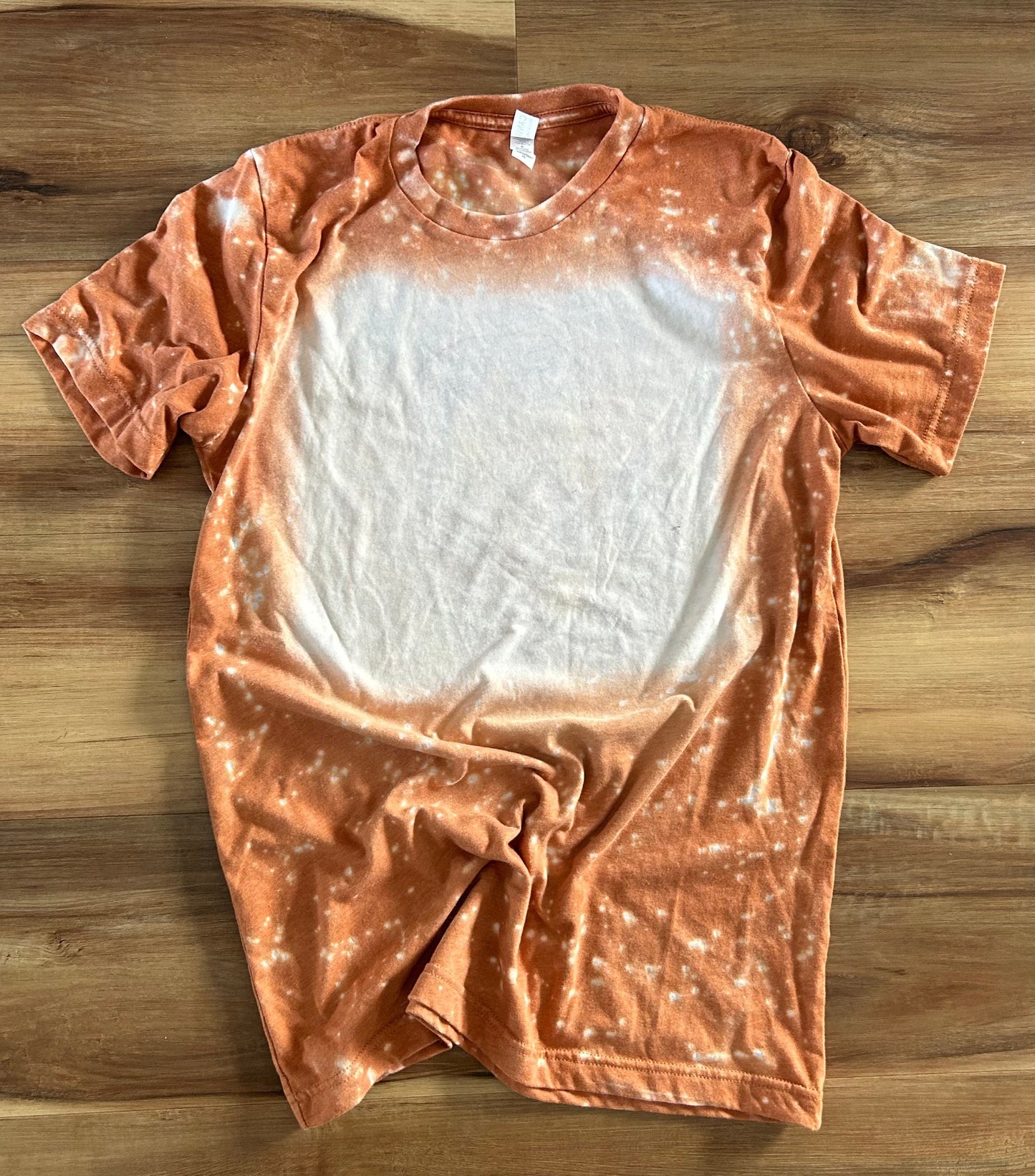 Blank Bleached T-shirt in Heather Royal