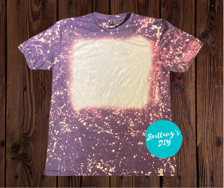 Custom Team Logo Bleached T-Shirt