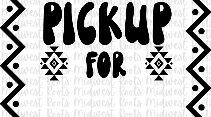 Pickup For Stickers