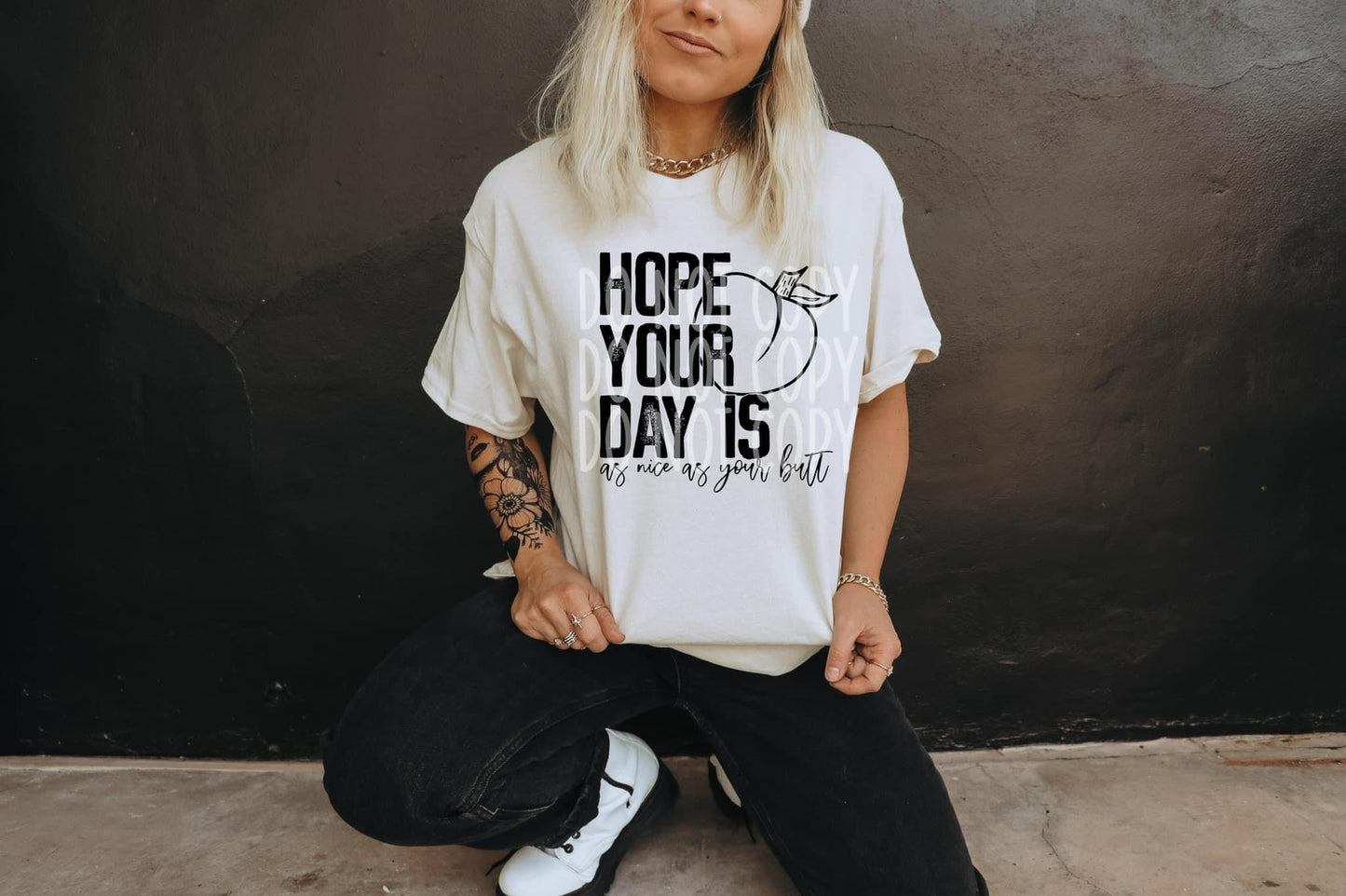 Hope Your Day is as Nice as Your Butt Sublimation Print