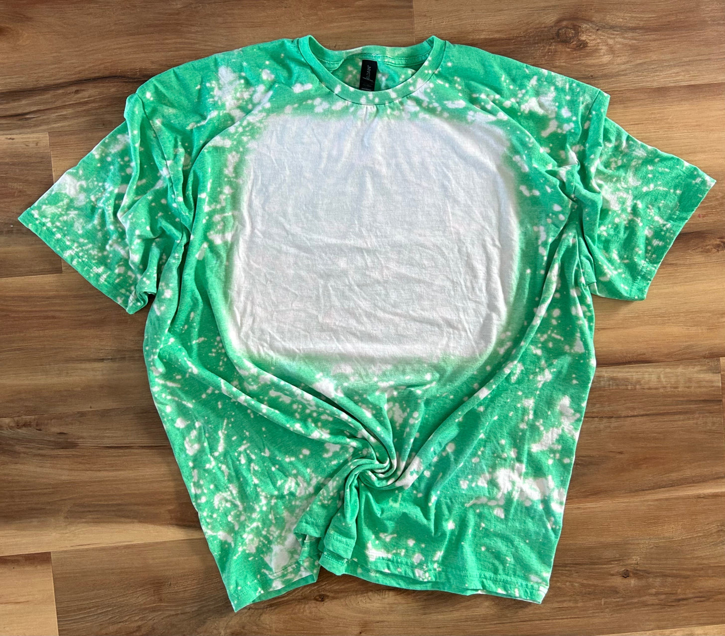 Blank Bleached T-shirt in Heather Royal