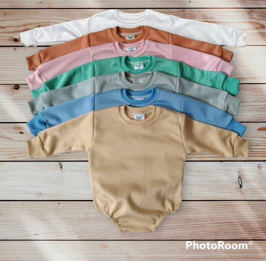 Custom Kids Romper Sweatshirts