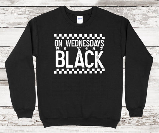 On Wednesday’s We Wear Black Top