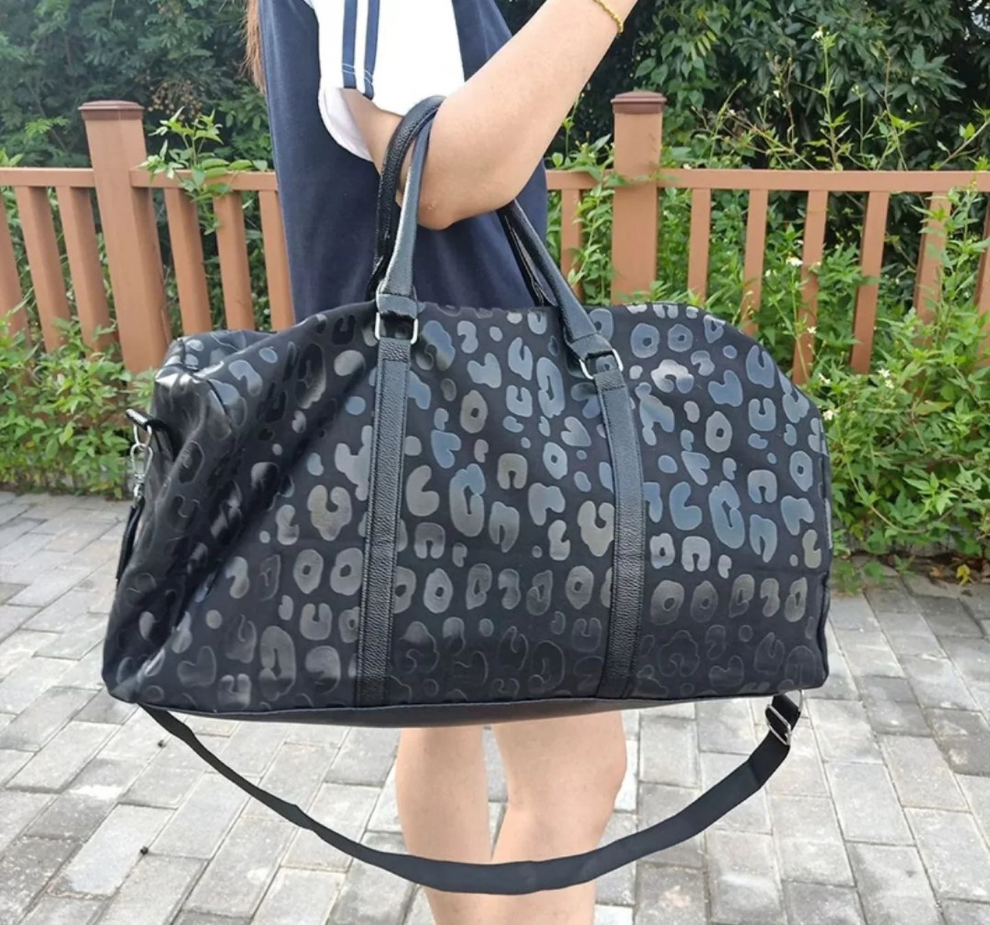 RTS Cheetah Print Weekend Bag