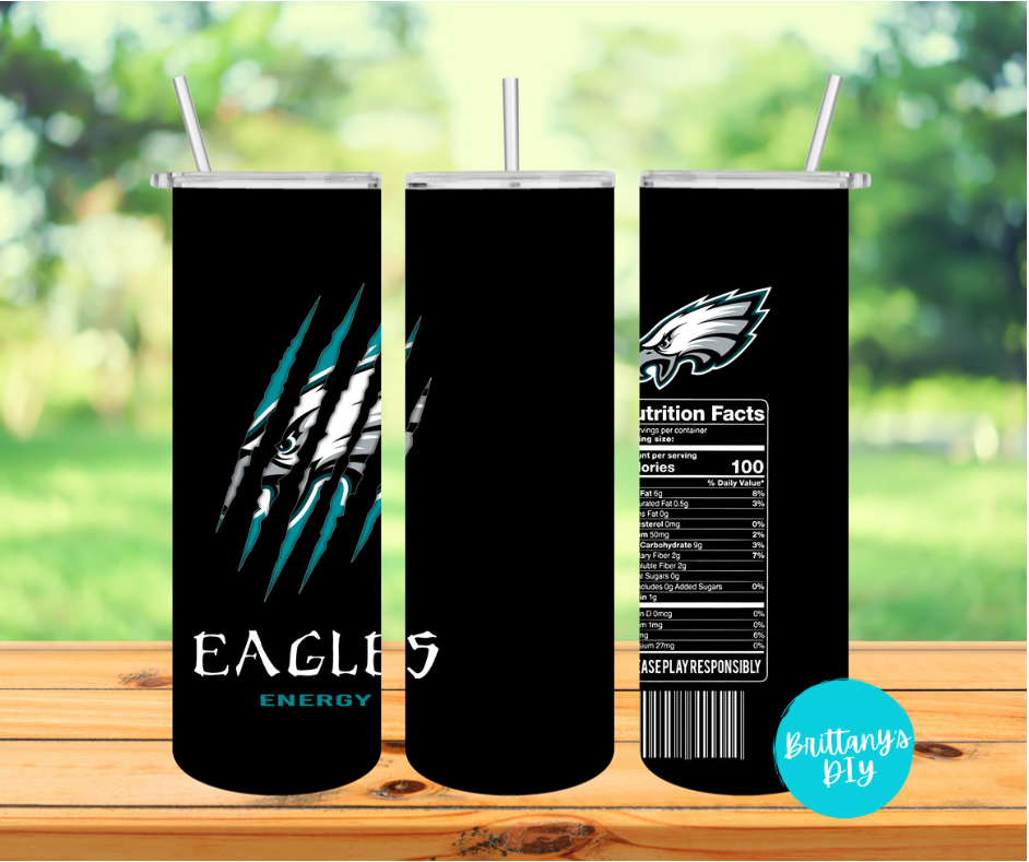 Ea_les Tumbler Sublimation Print