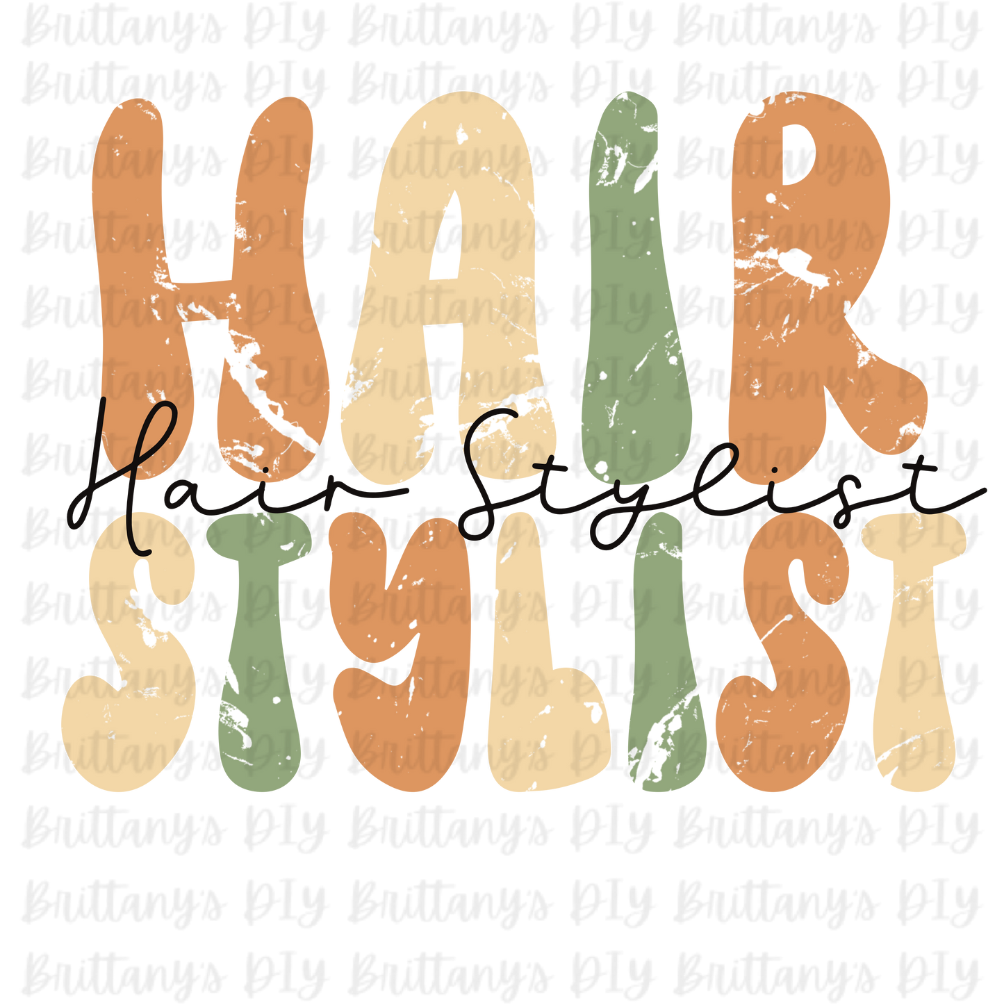 Hairstylist Sublimation Print