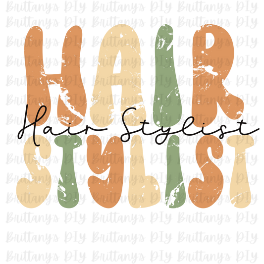 Hairstylist Sublimation Print