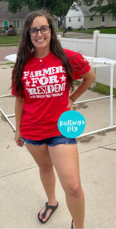 RTS Farmers for President Top in Red