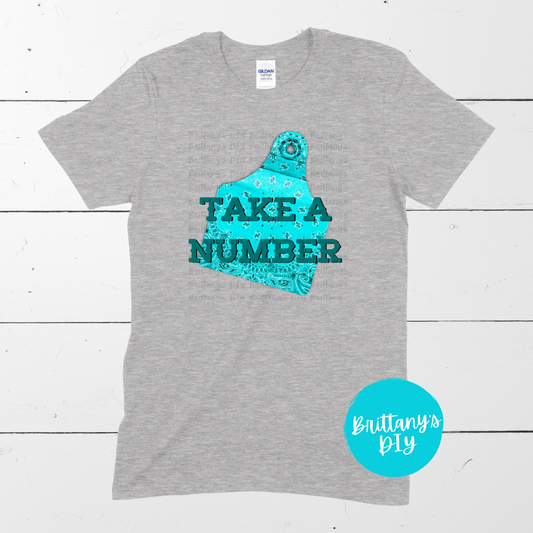 Take a Number Top