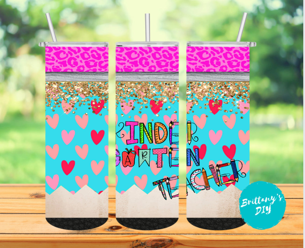 Kindergarten Teacher Tumbler